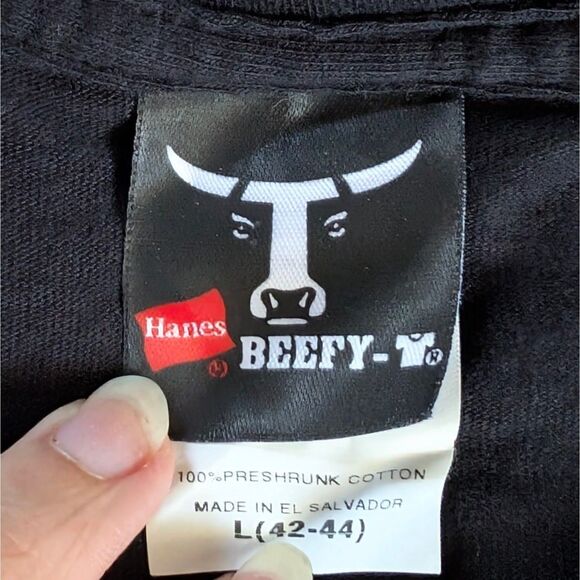 Vintage Got Milk Parody T-Shirt Men's Unisex Large Black Music Band Y2K - Picture 4 of 6